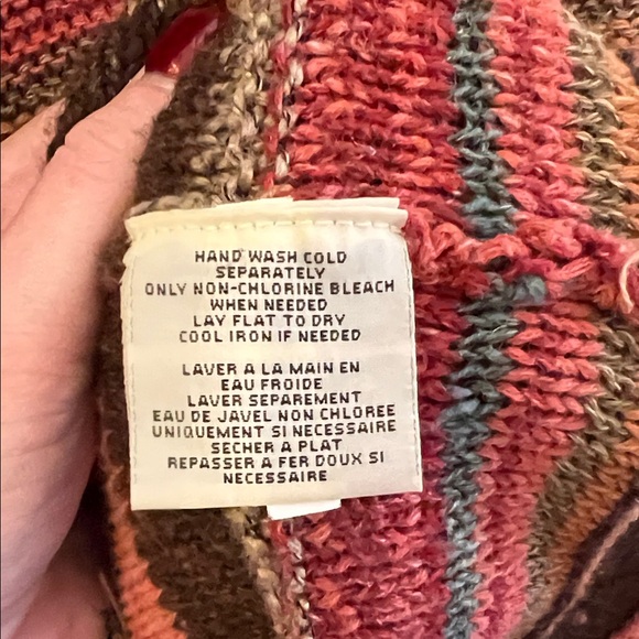 Denim & Supply Ralph Lauren Earthy Tones Fringe Cardigan - Picture 7 of 11